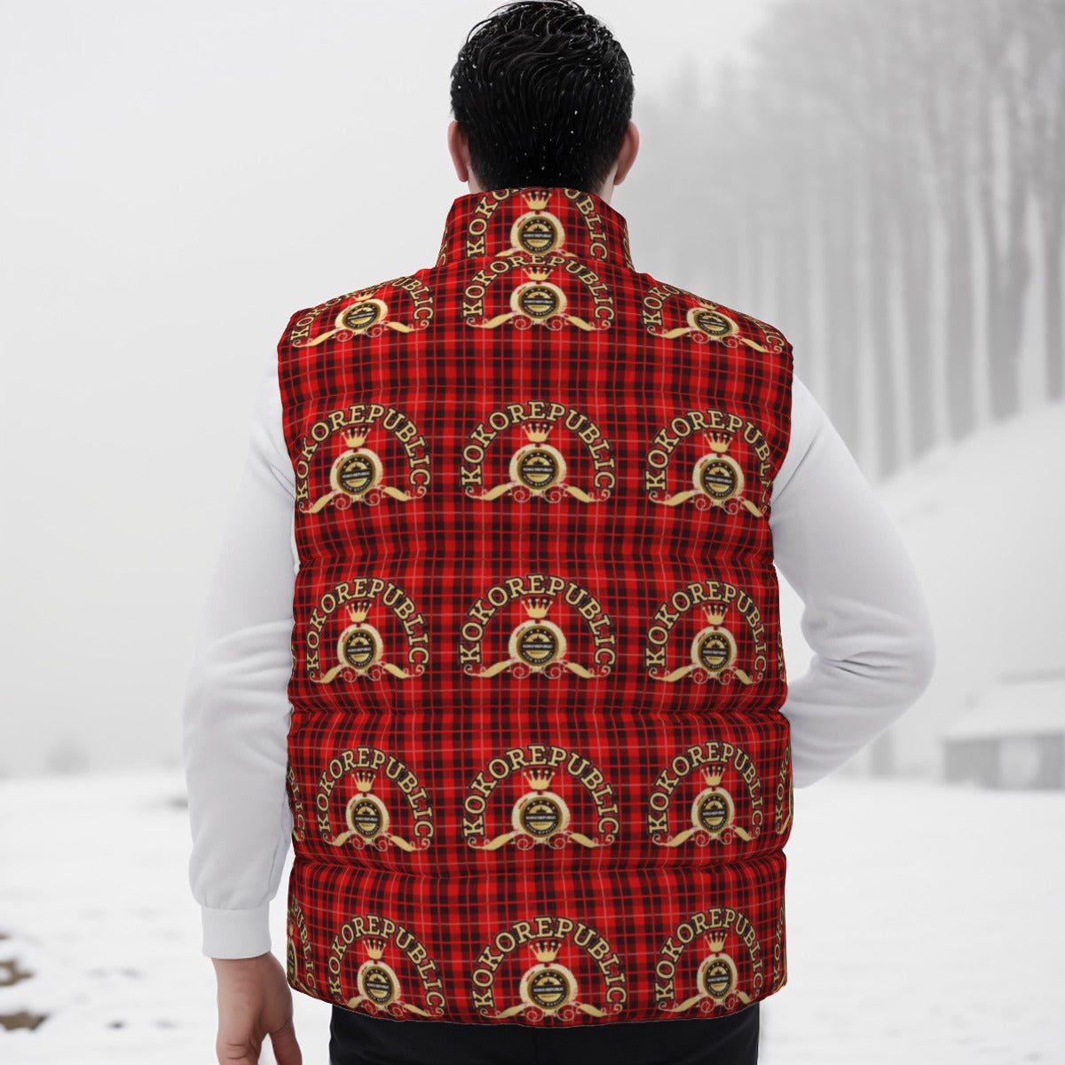 kokorepublic Print Unisex Down Vest