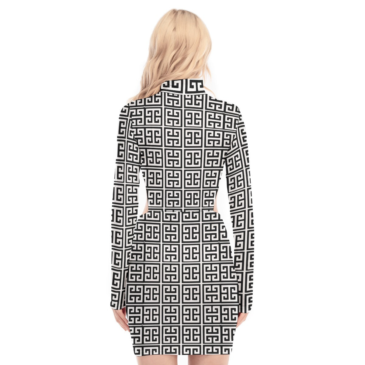 kokorepublic Print Women's Waist Hollow Hip Dress