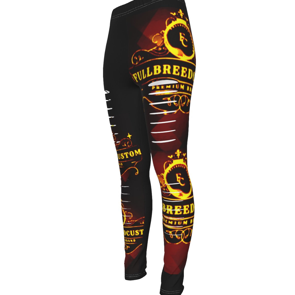 kokorepublic Print Women's Ripped Leggings
