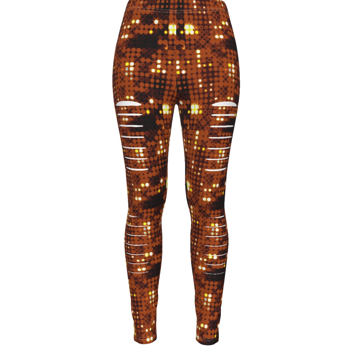kokorepublicboutique Print Women's Ripped Leggings