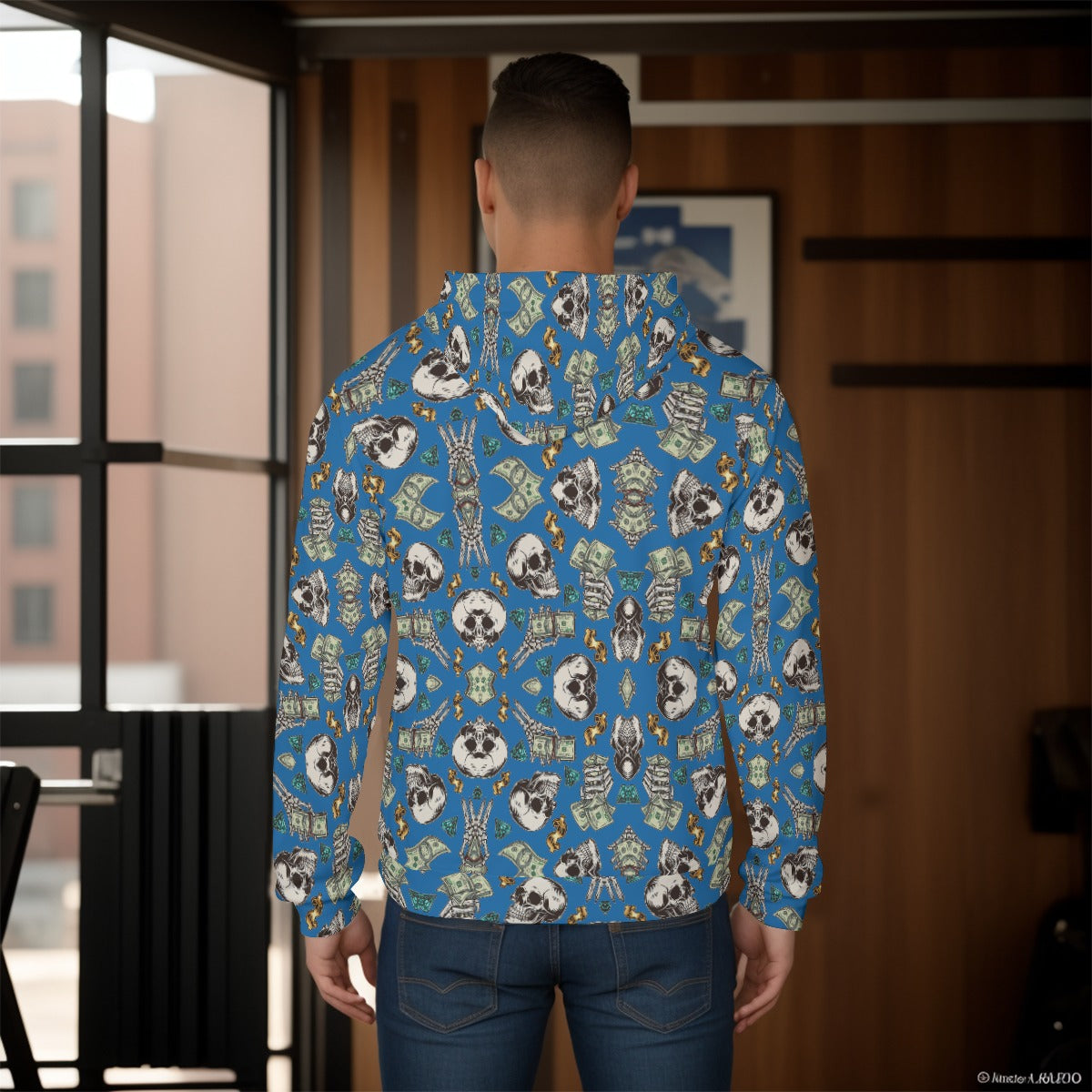 kokorepublic Print Men's Pullover Hoodie