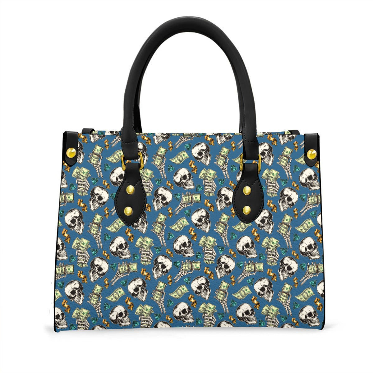 kokorepublic Women's Tote Bag With Black Handle