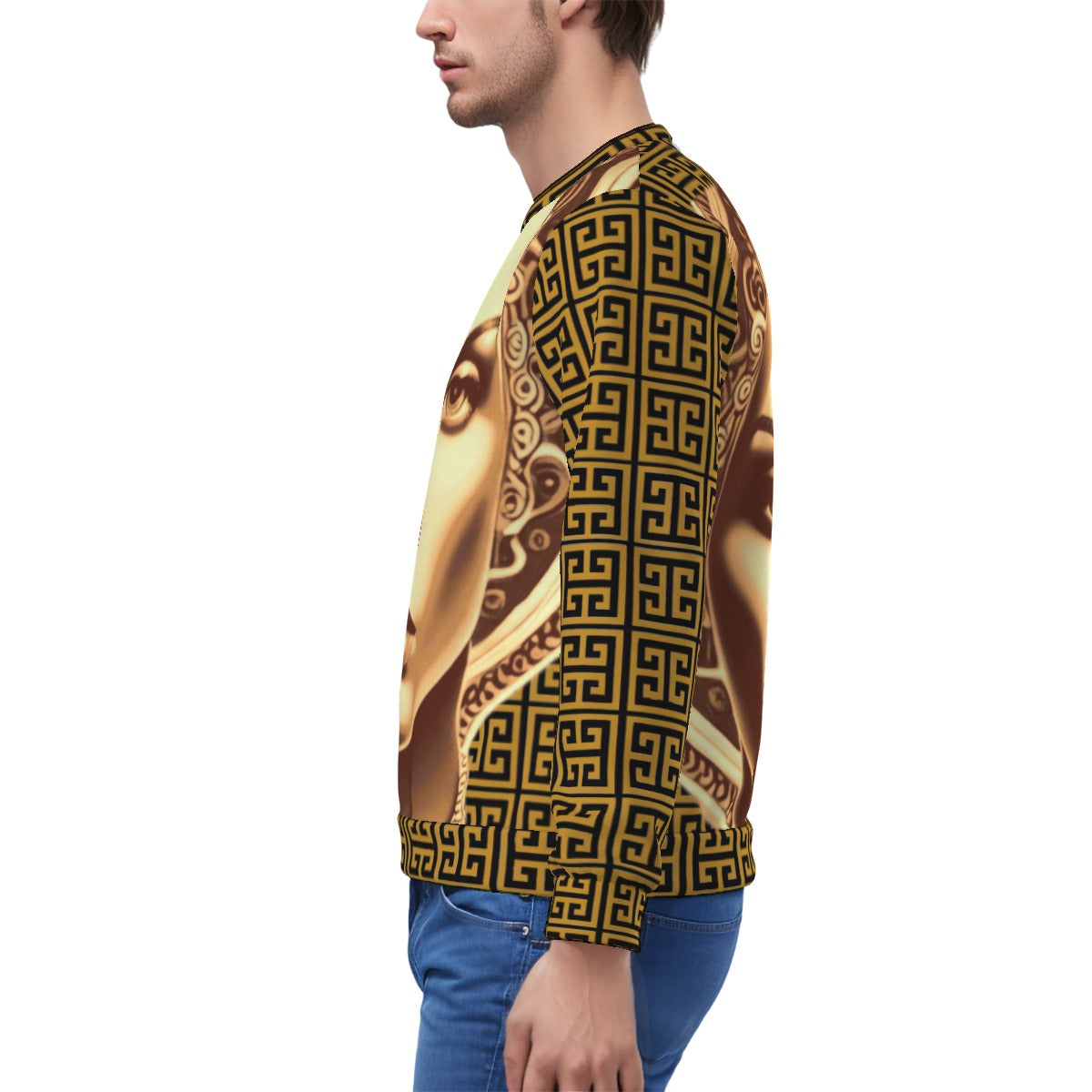 kokorepublic Print Men's Heavy Fleece Sweatshirt