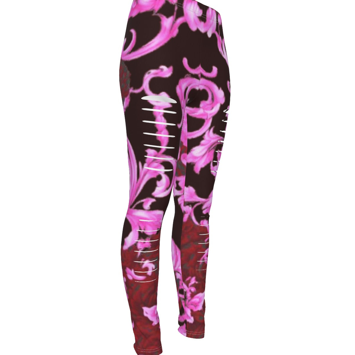 FullbreedCustom i Print Women's Ripped Leggings