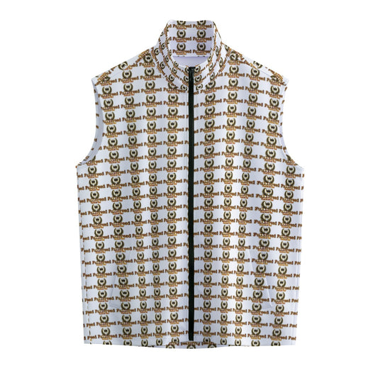 kokorepublic Print Men's Stand-up Collar Vest