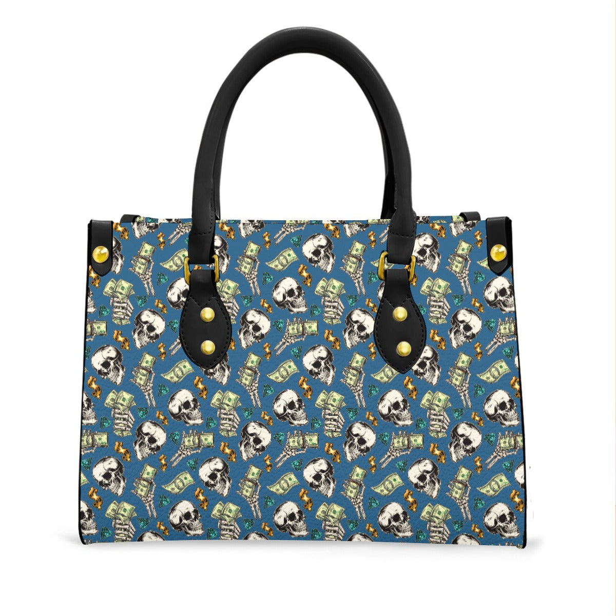 kokorepublic Women's Tote Bag With Black Handle