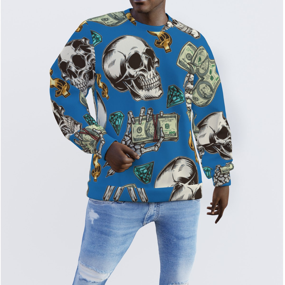 kokorepublic Print Men's Sweater