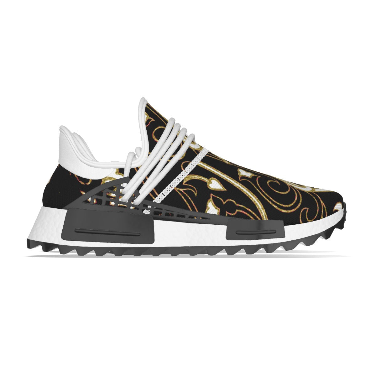 All-Over Print Men's Mesh Sneakers