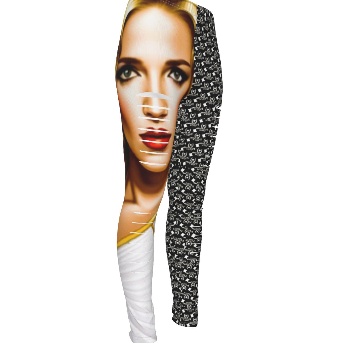 kokorepublic Print Women's Ripped Leggings