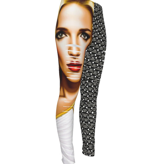 kokorepublic Print Women's Ripped Leggings