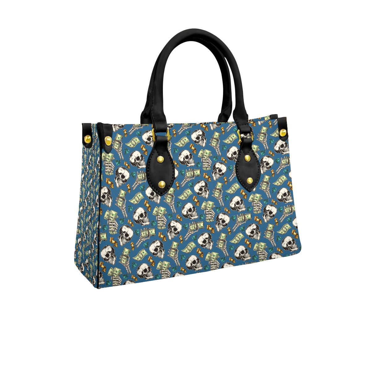 kokorepublic Women's Tote Bag With Black Handle
