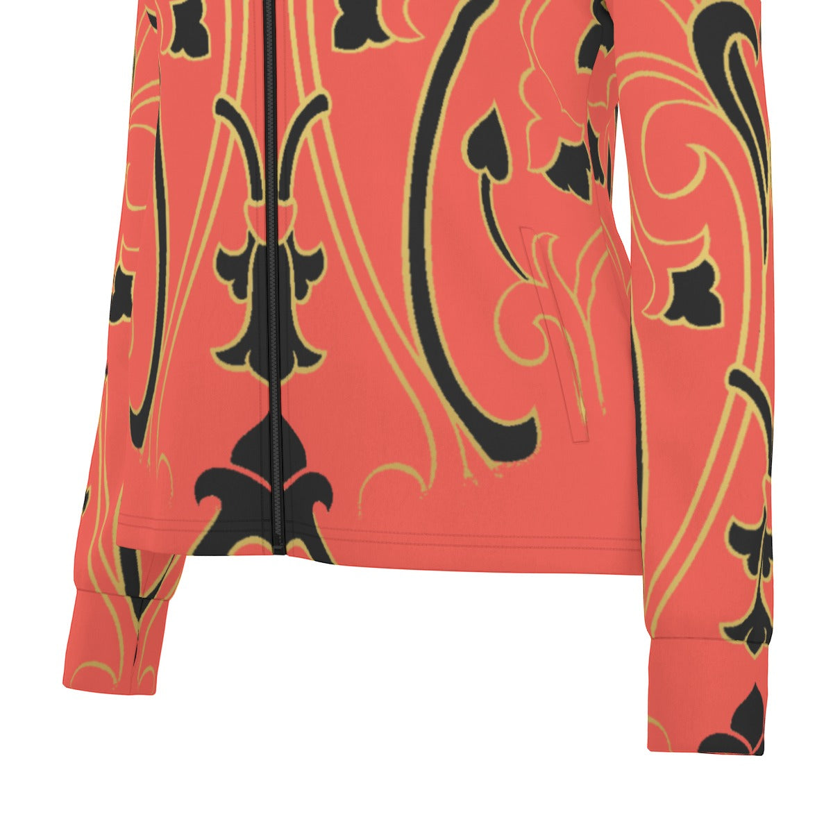 kokorepublic Print Women's Long Sleeve Thumbhole Jacket