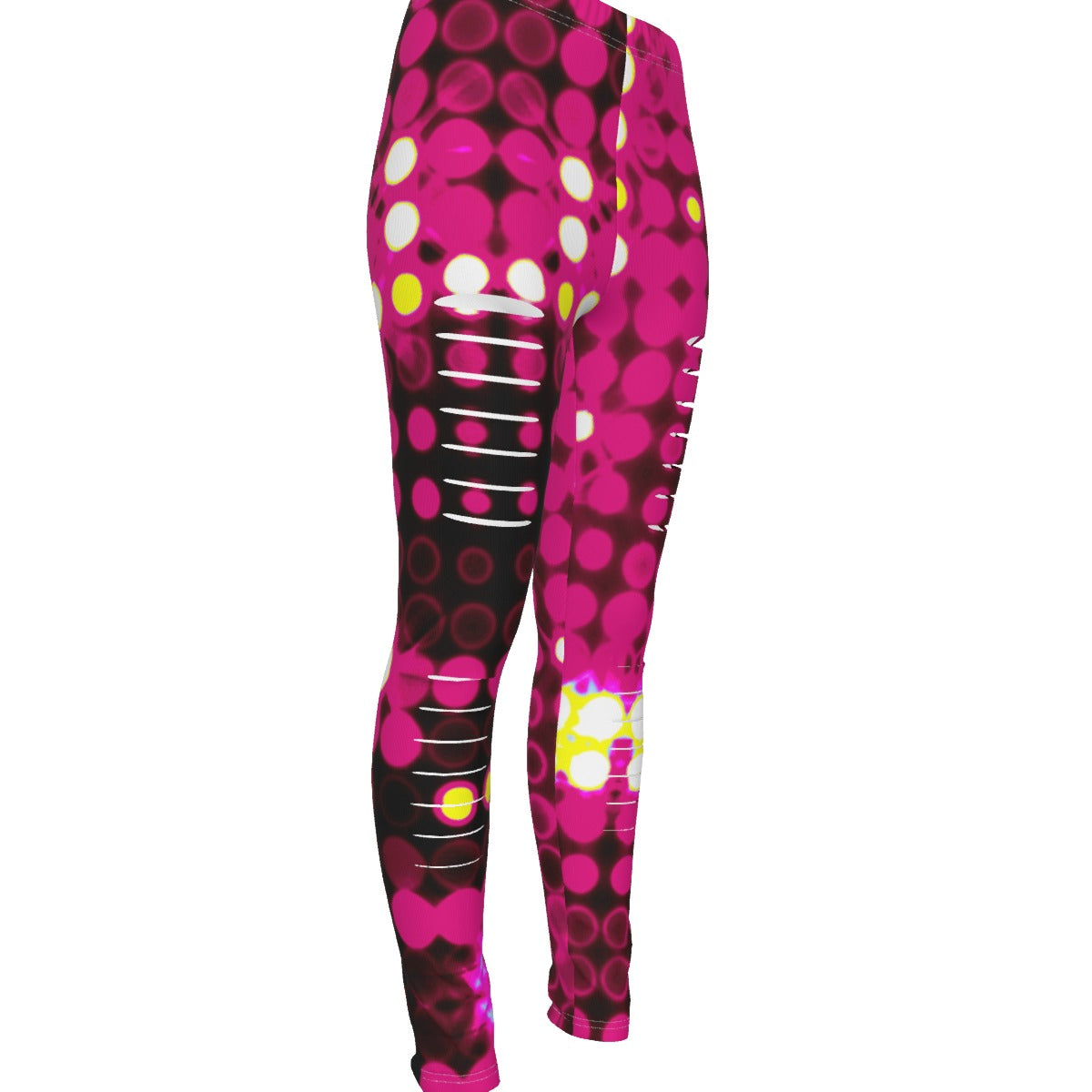 All-Over Print Women's Ripped Leggings