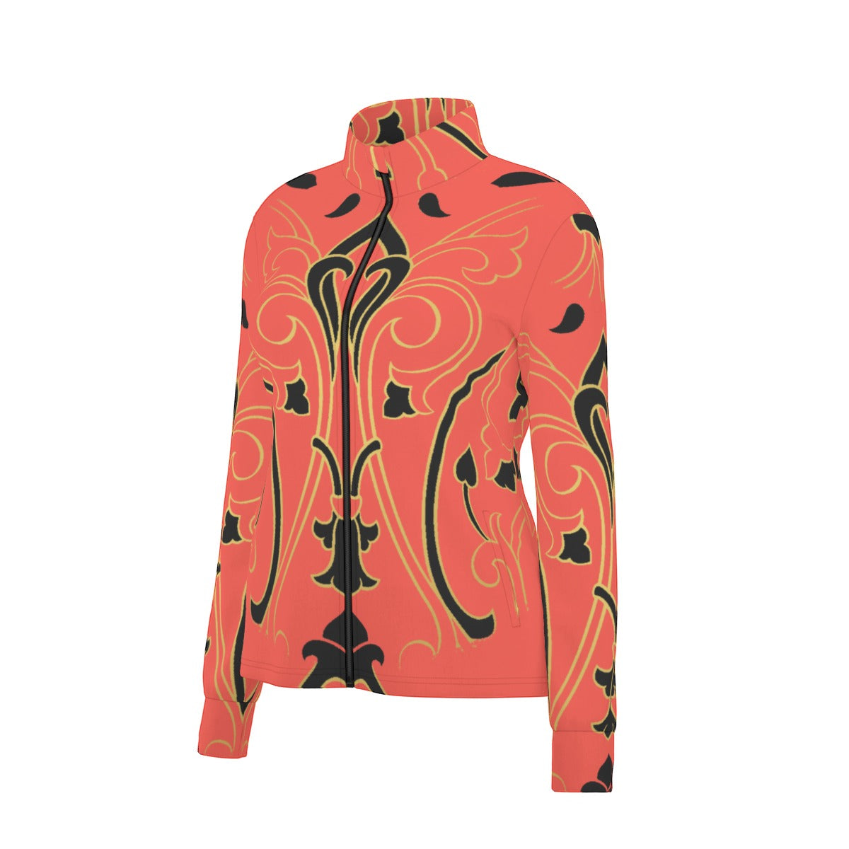 kokorepublic Print Women's Long Sleeve Thumbhole Jacket