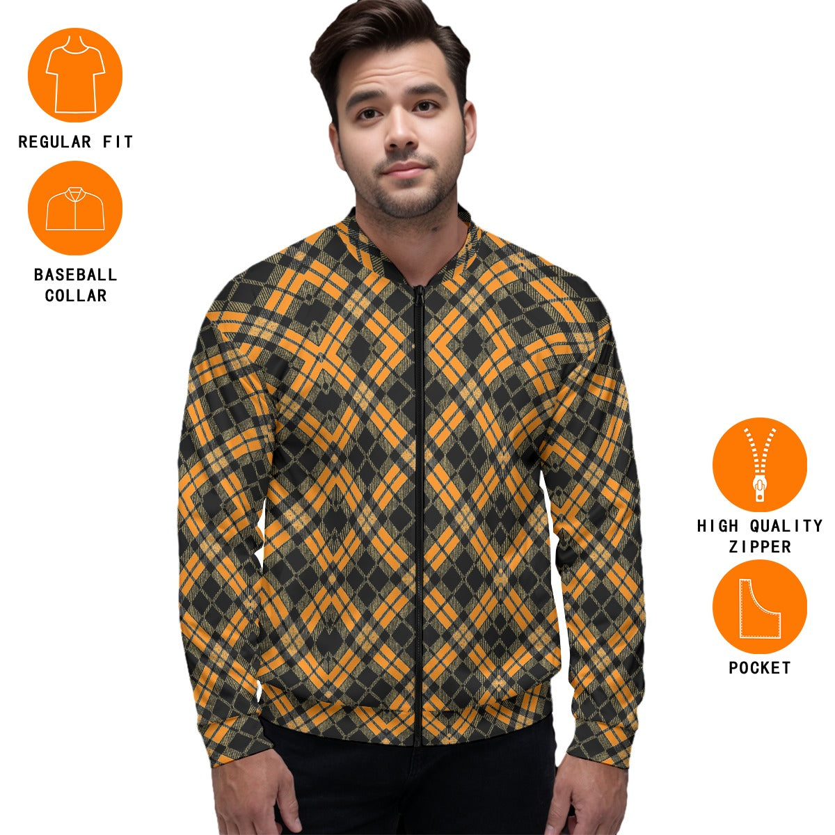 kokorepublic Unisex Bomber Jacket