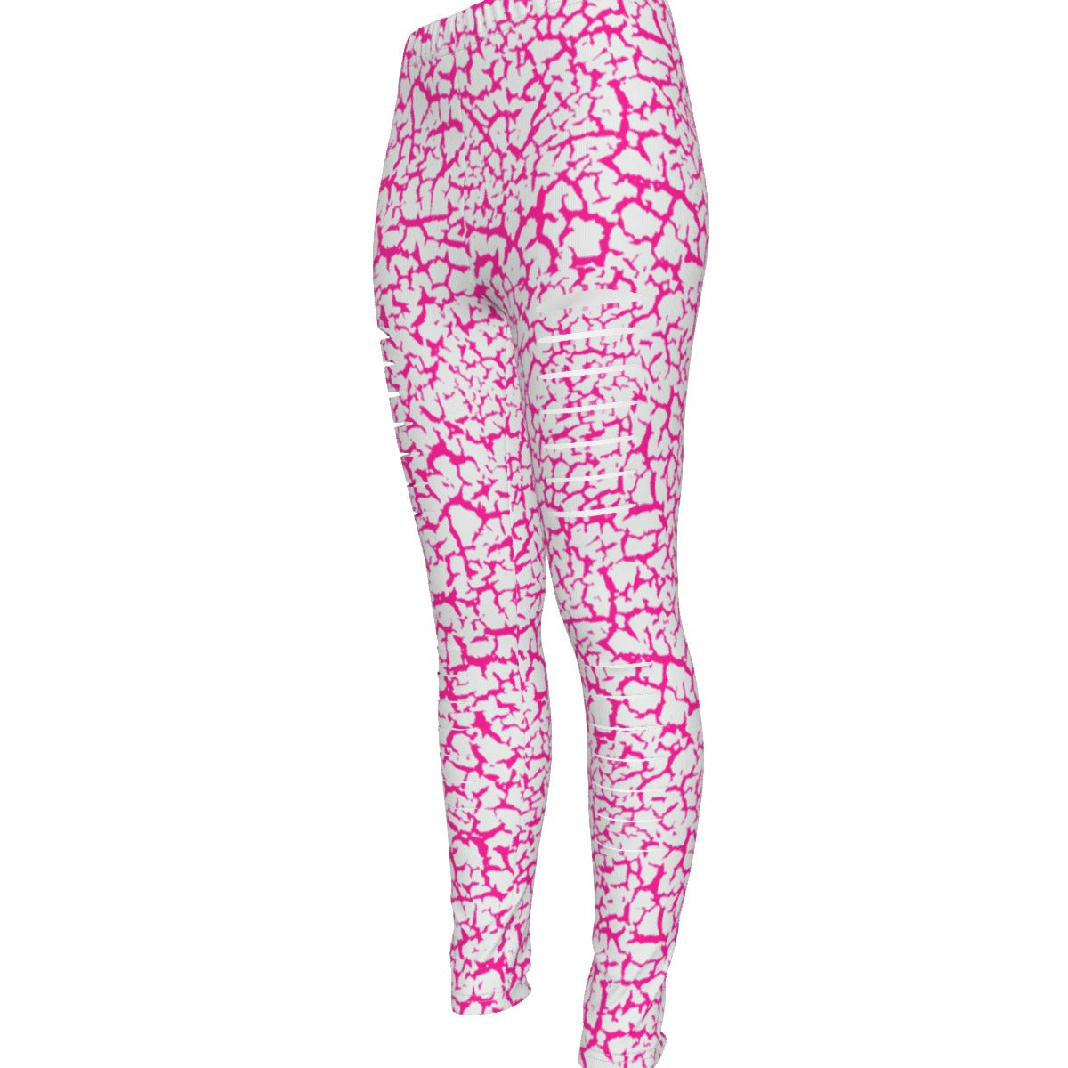 kokorepublic Print Women's Ripped Leggings