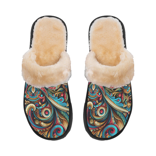 kokorepublic Women's Home Plush Slippers