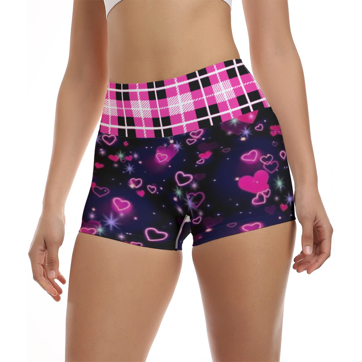 Kokorepublic    Print Women's Ultra-Short Yoga Shorts