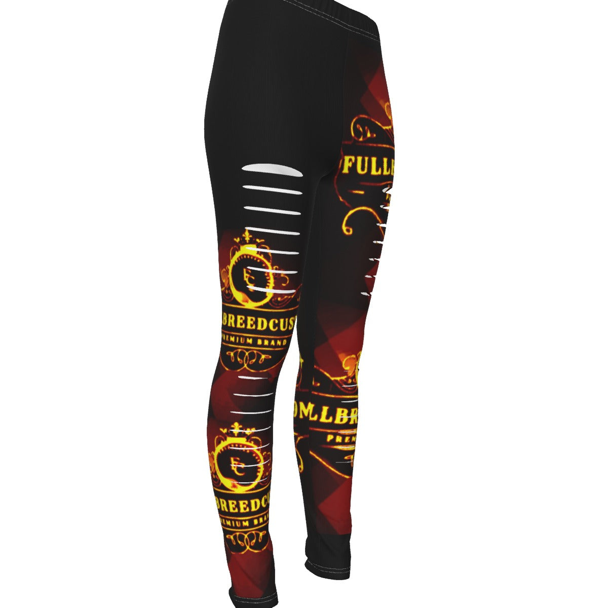 kokorepublic Print Women's Ripped Leggings