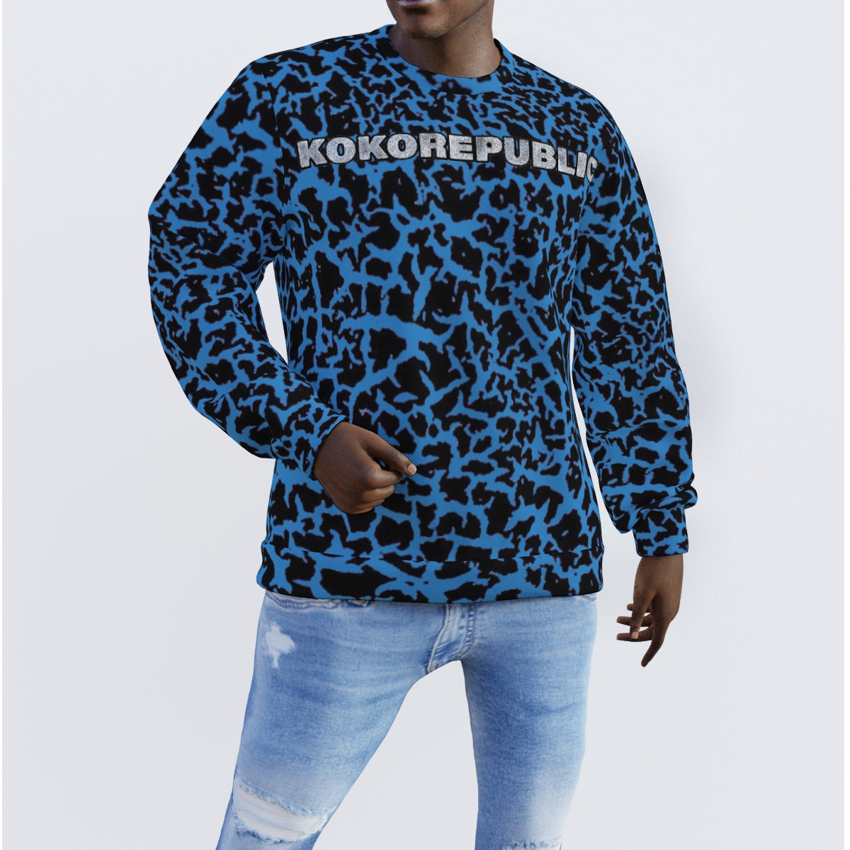 kokorepublic Print Men's Sweater
