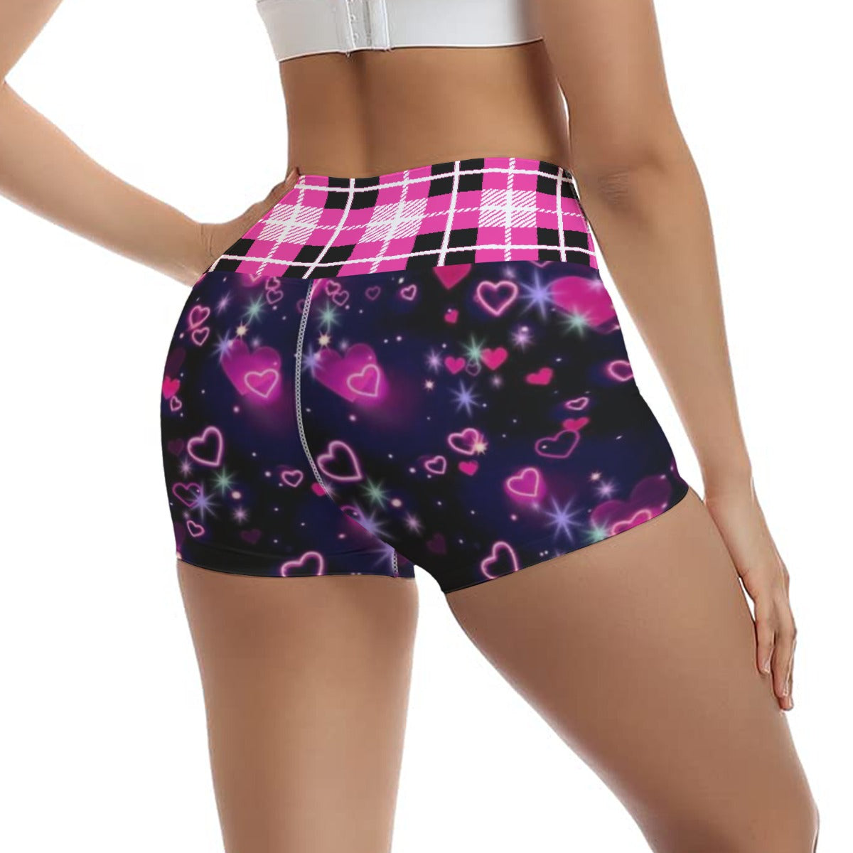 Kokorepublic    Print Women's Ultra-Short Yoga Shorts