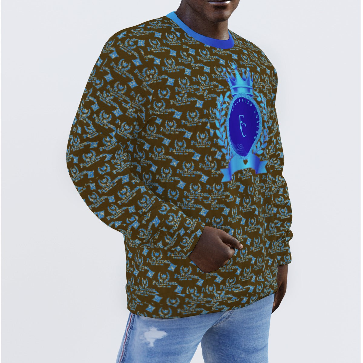Kokrepublic Print Men's Sweater