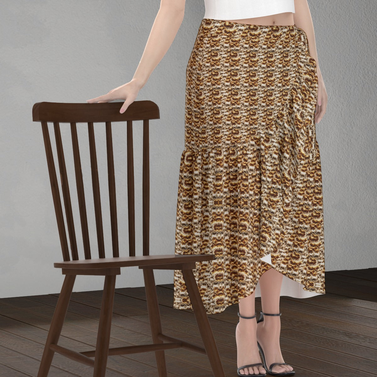 kokorepublic    Print Women's Wrap Skirt