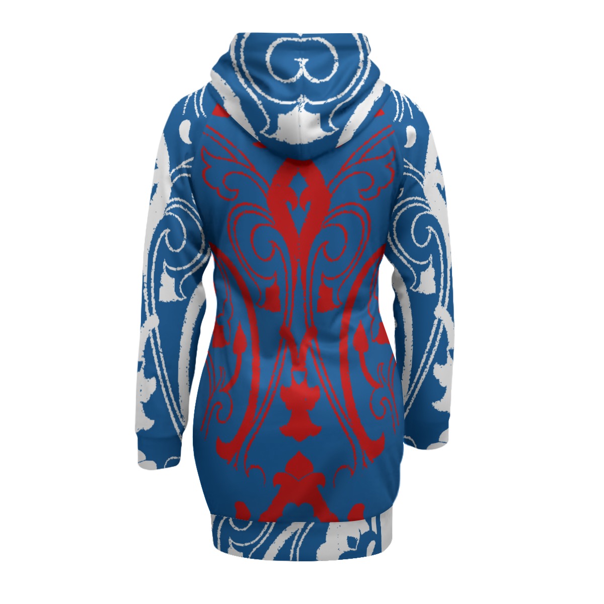 All-Over Print Women's Pullover Hoodie With Raglan Sleeve