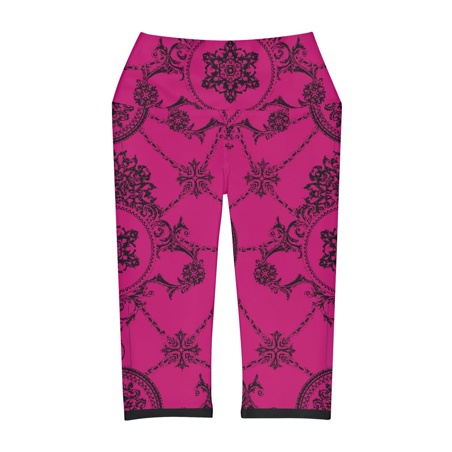 Yoga Capri Leggings (AOP)