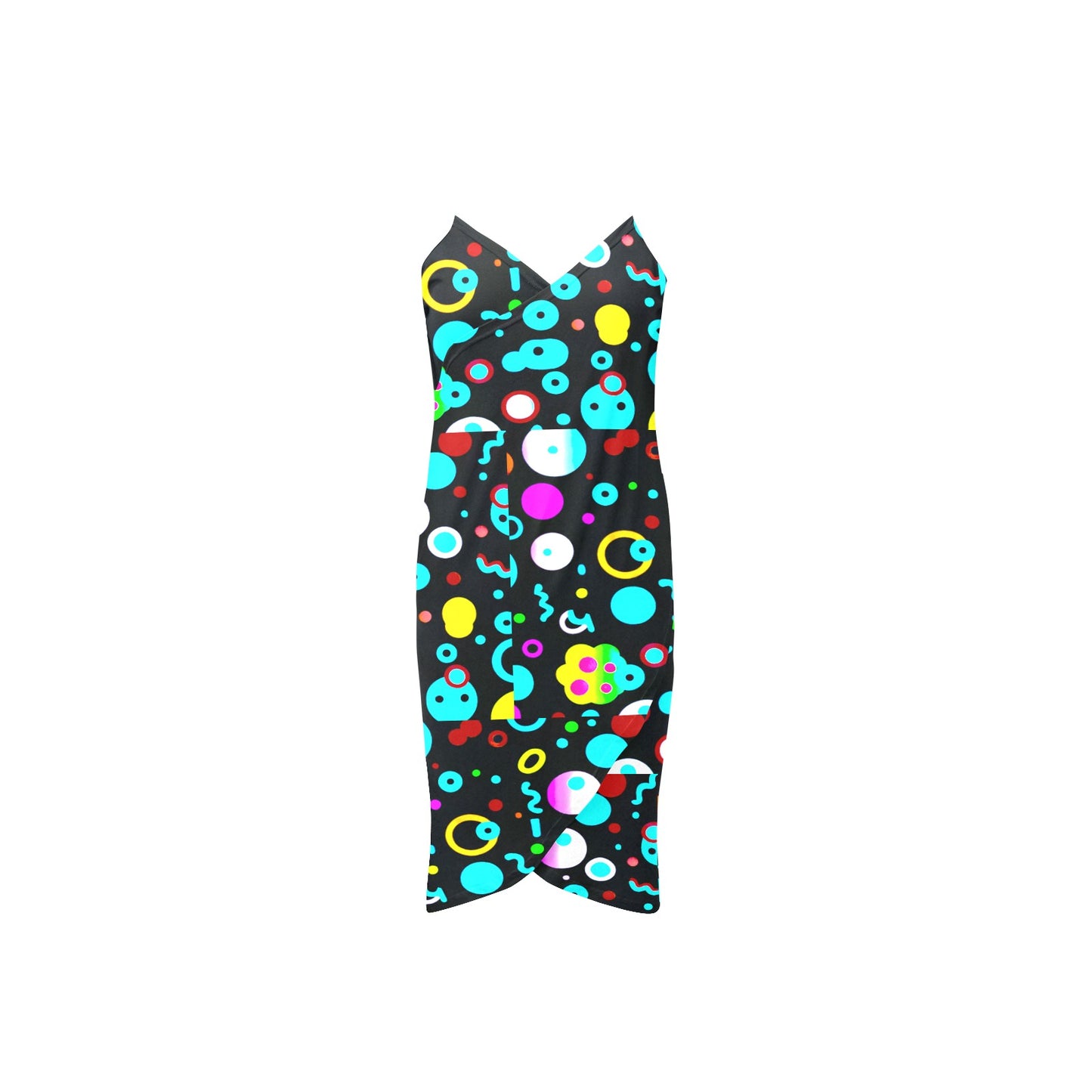 Kokorepublic Spaghetti Strap Backless Beach Dress (D65)