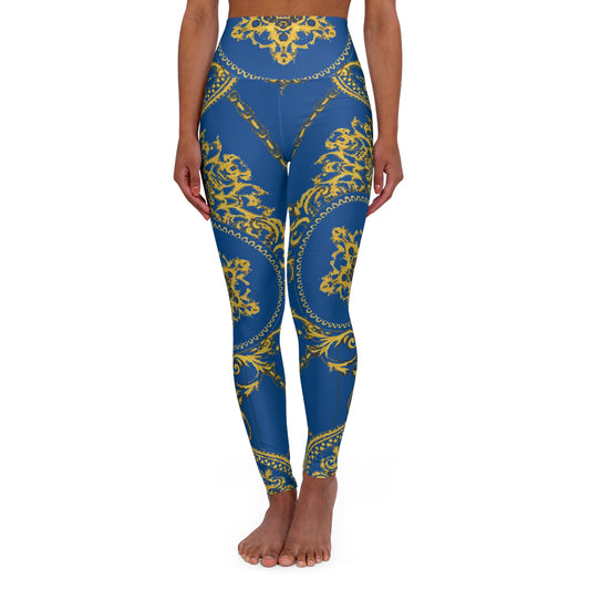 High Waisted Yoga Leggings (AOP)