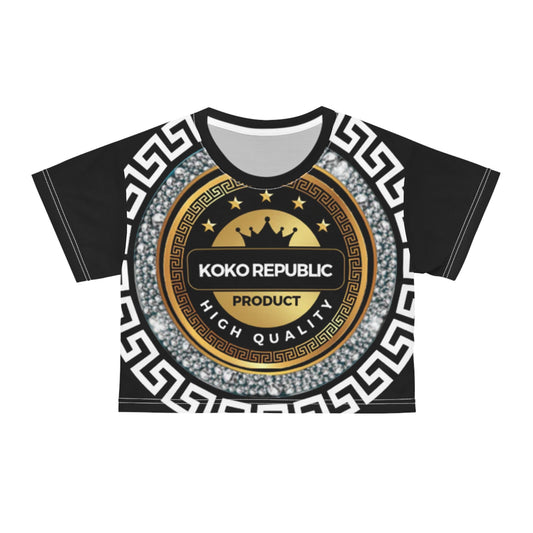 Crop Tee (AOP)