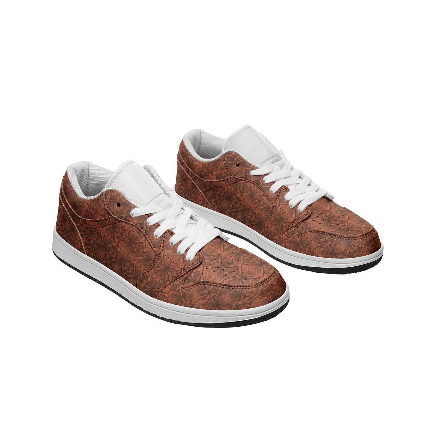 FullbreedCustom  Unisex Low Top Leather Sneakers