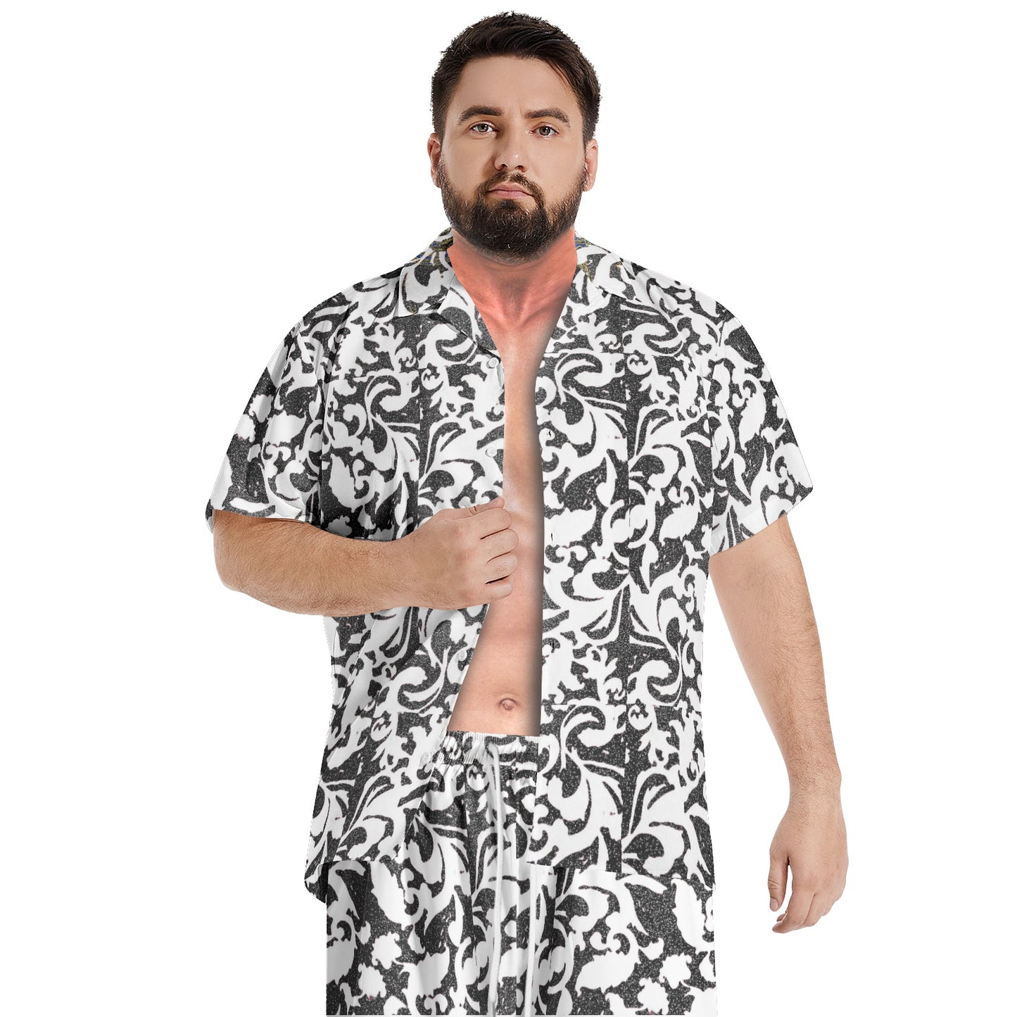 FullbreedCustom Men's All-Over-Print Hawiian Shirt Sets