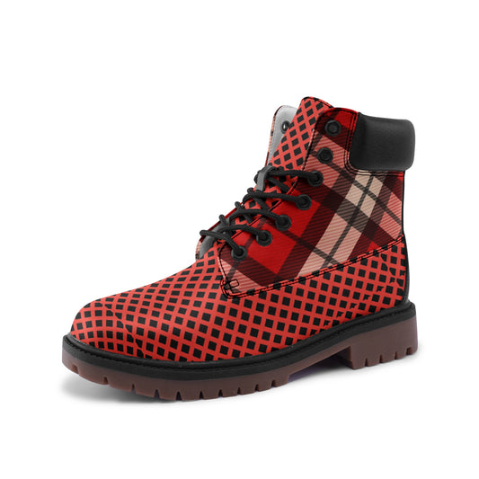 fullbreedcustom.com Premium Lightweight Microfiber Leather Chukka Boots