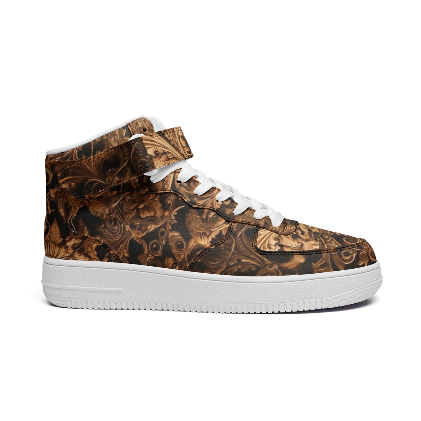 Unisex high Top Leather Sneakers