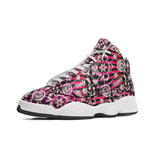 kokorepublic   Unisex High Top Leather Sneakers