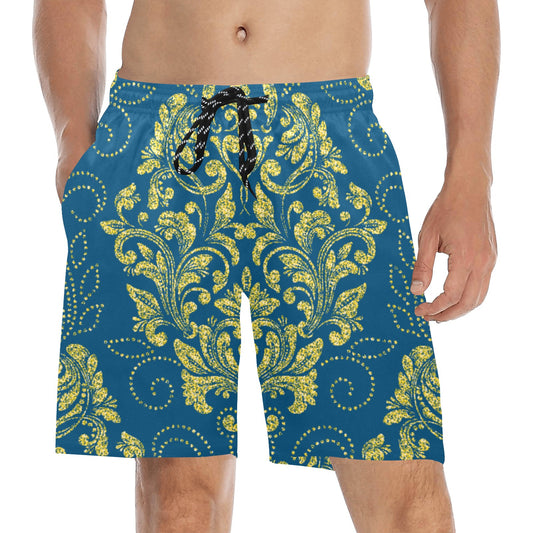 kokorepublic Men's Mid-Length Beach Shorts (L51)