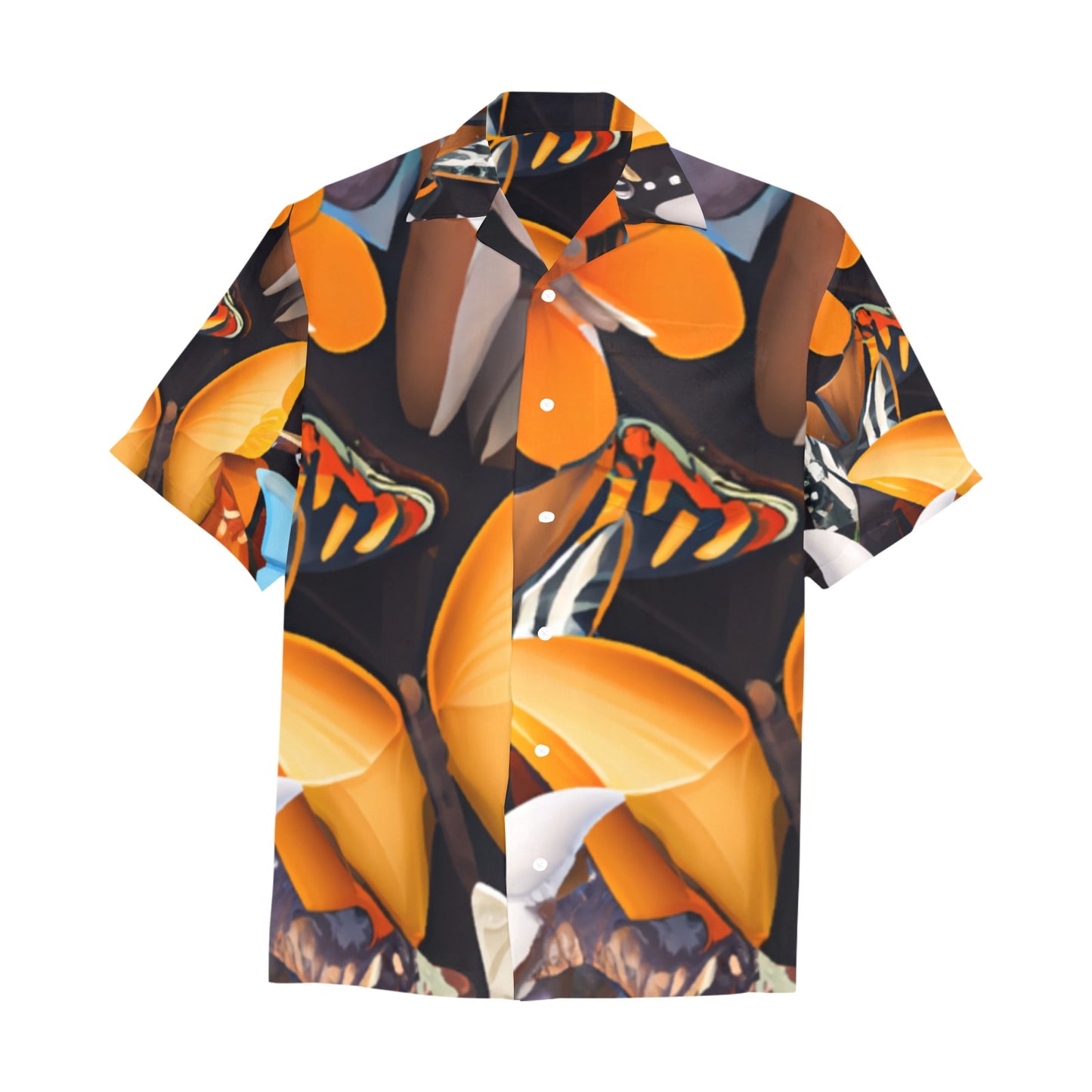 Kokorepublic Men's All Over Print Hawaiian Shirt With Chest Pocket(ModelT58)