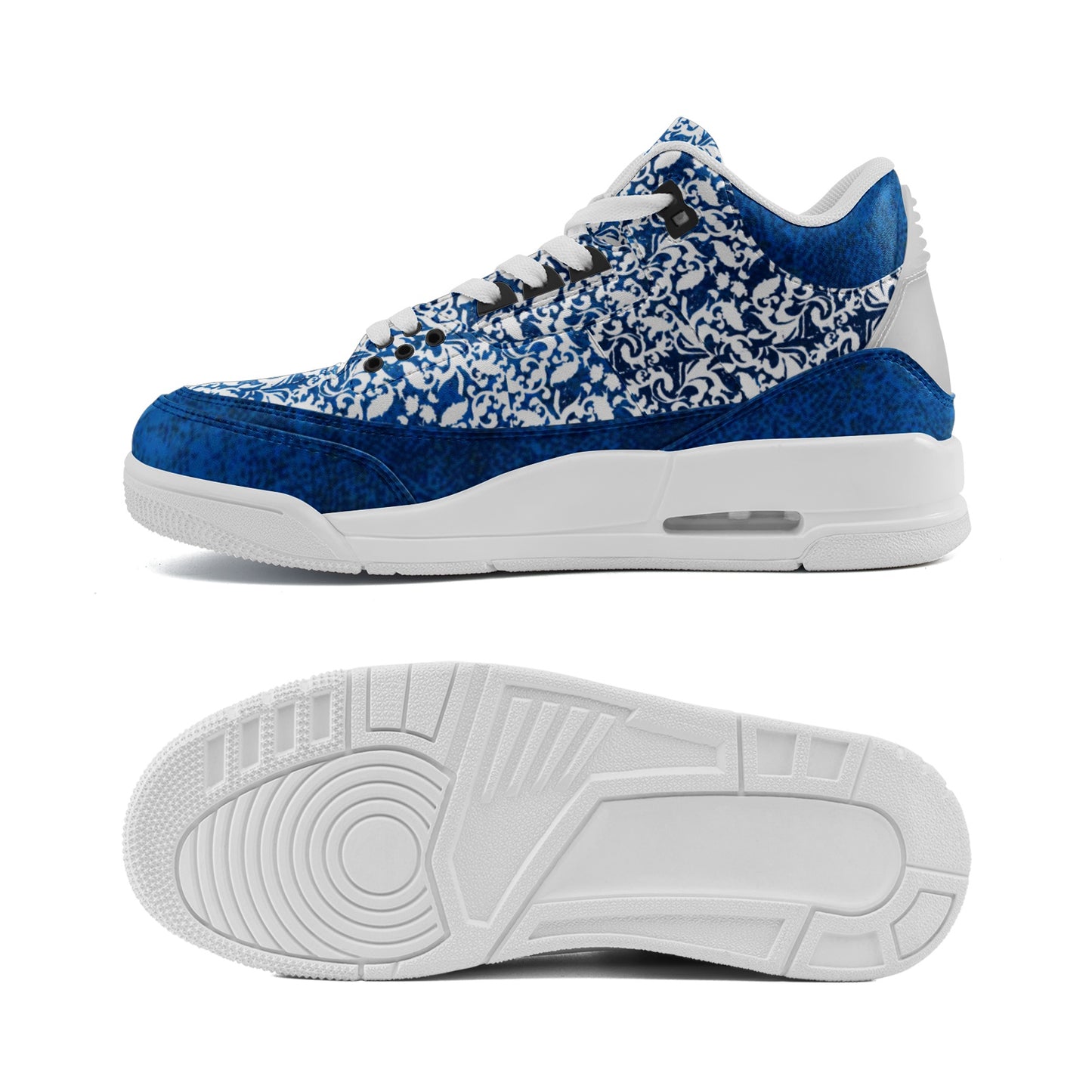FUnisex Non Slip Sneakers Lace Up Fashion Shoes