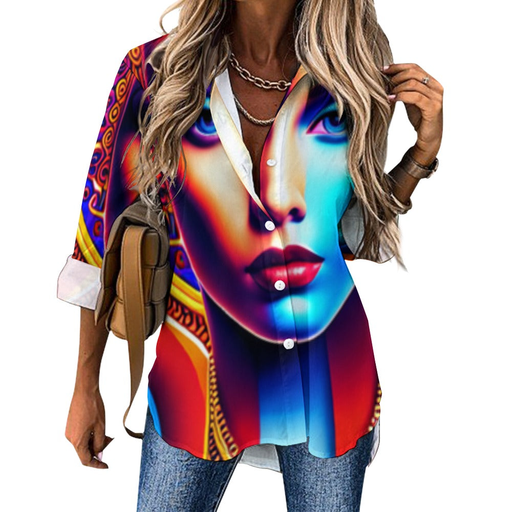 kokorepubliccCropped hem shirt