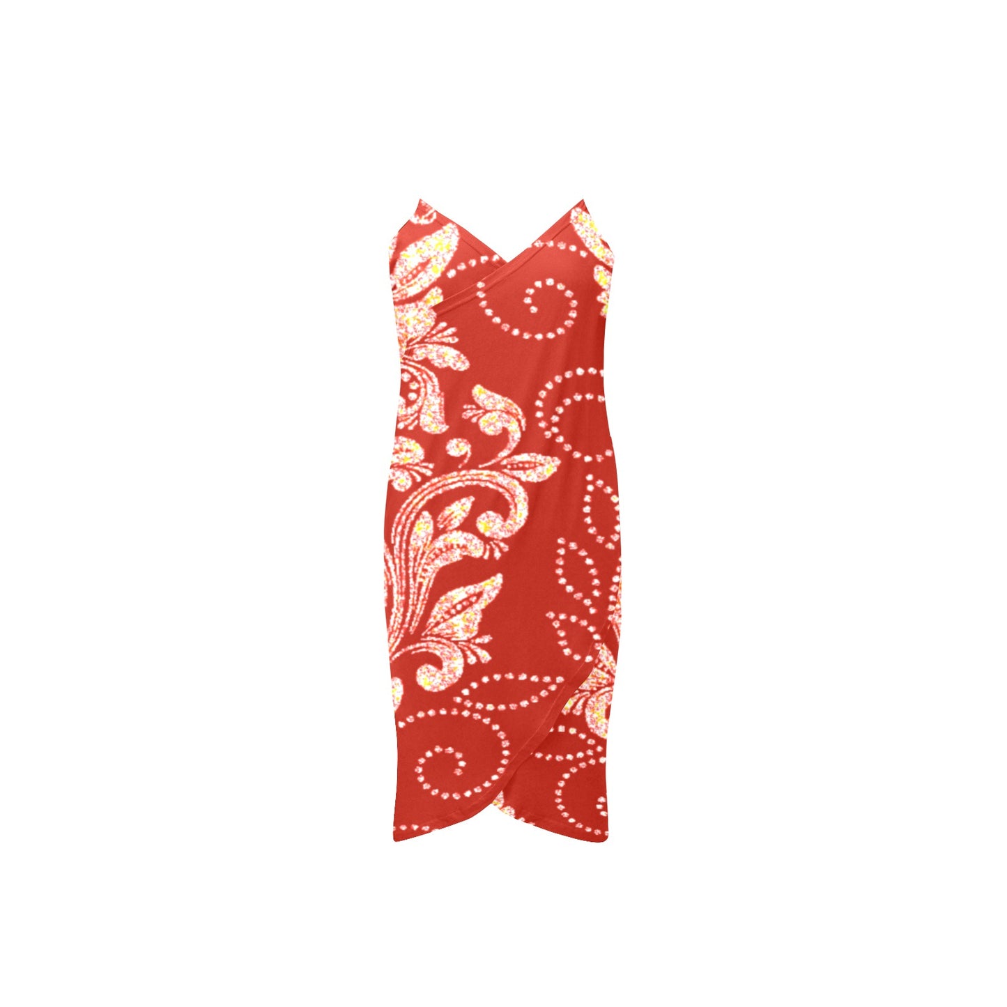 Kokorepublic Spaghetti Strap Backless Beach Dress (D65)