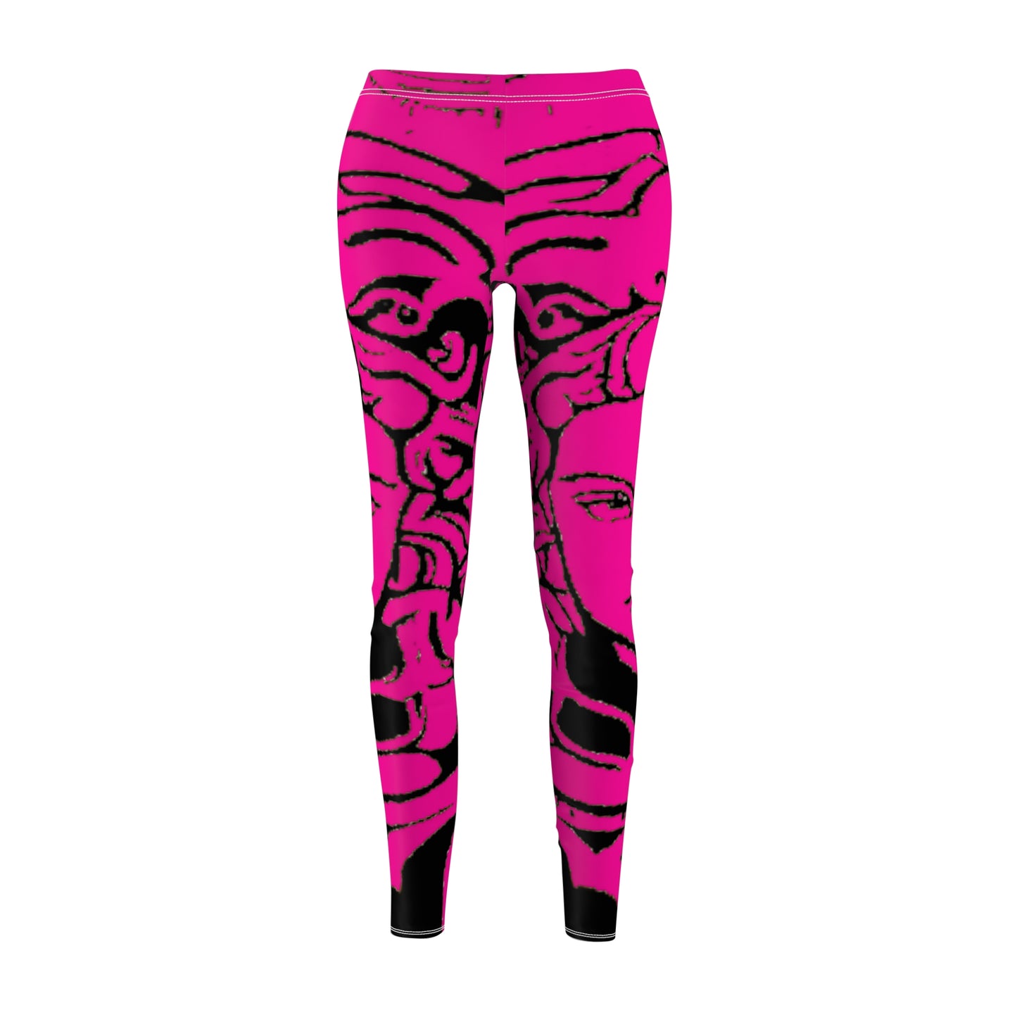 Women's Cut & Sew Casual Leggings (AOP)