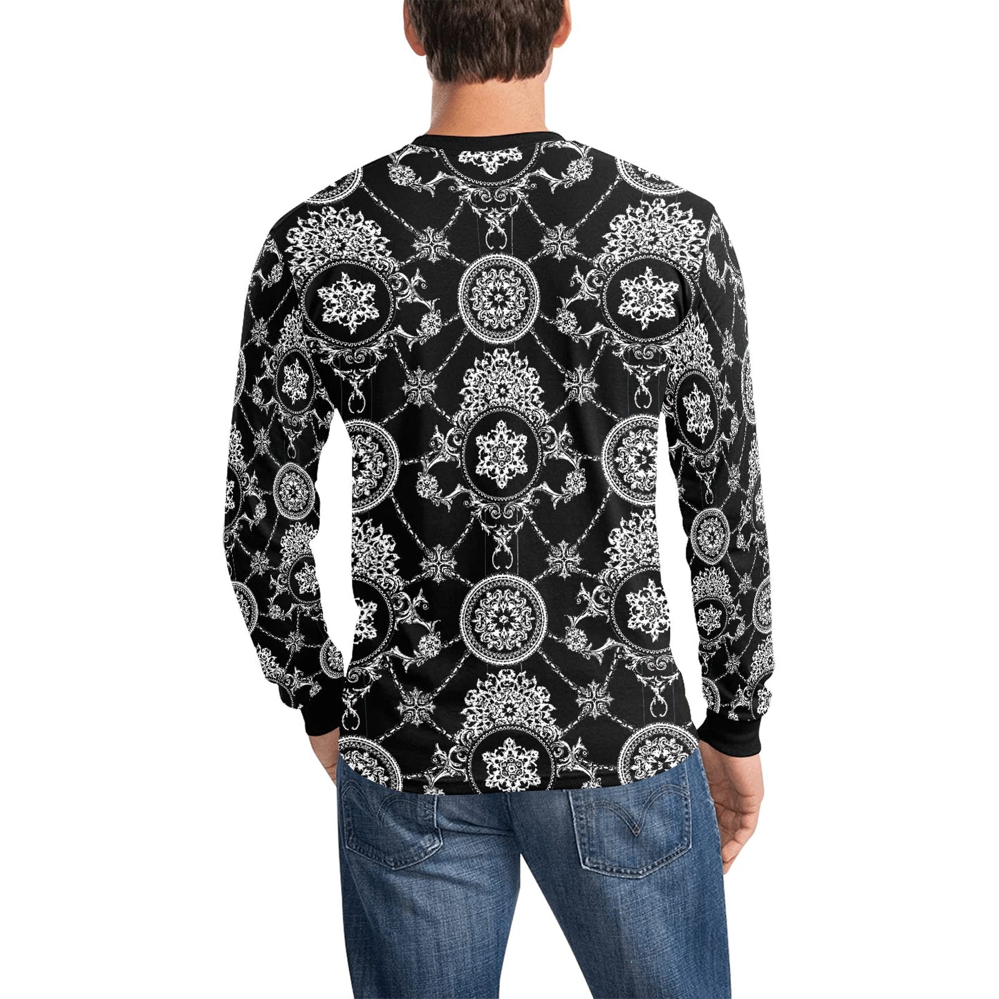 Fullbreedcustom Men's Long Sleeve T-shirt(ModelT51)