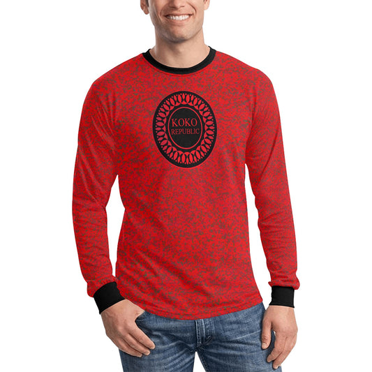 Kokorepublic Men's Long Sleeve T-shirt(ModelT51)
