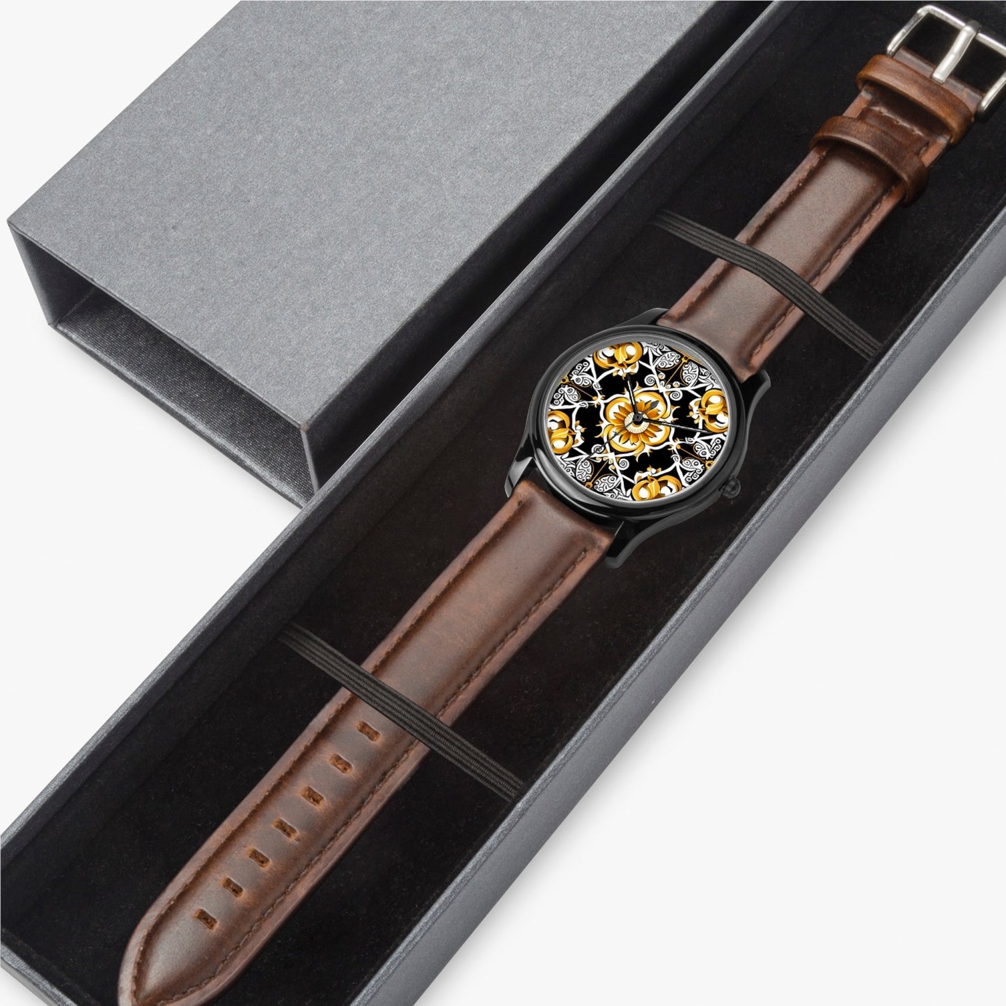 kokorepubli[C 149. Black Type Classic Quartz Watch