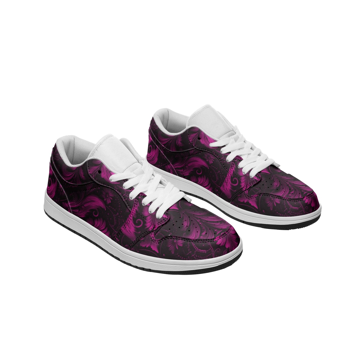 fullbreedcustom Unisex Low Top Leather Sneakers