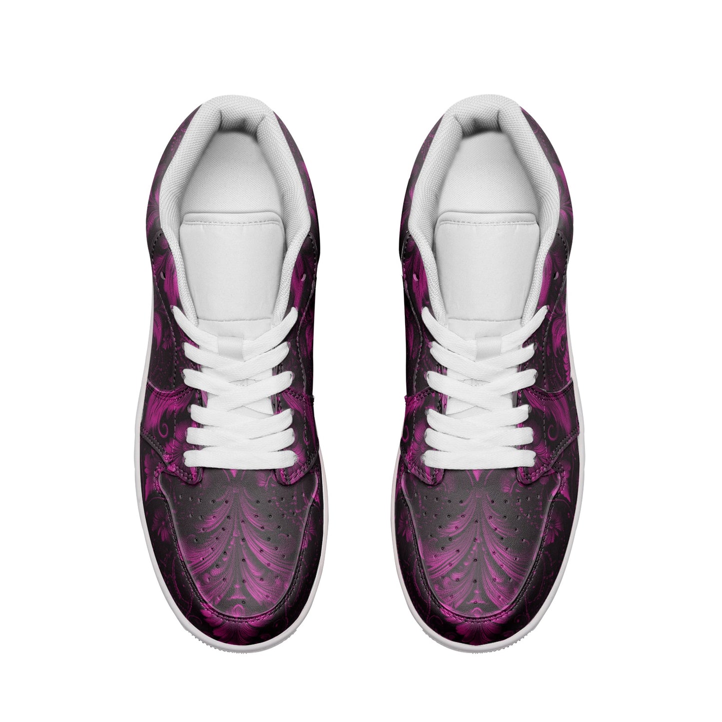 fullbreedcustom Unisex Low Top Leather Sneakers