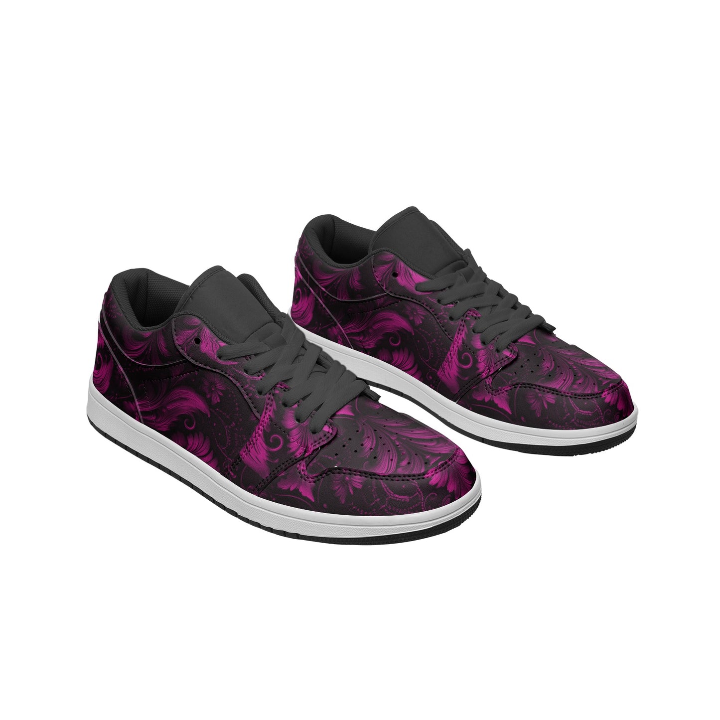 fullbreedcustom Unisex Low Top Leather Sneakers