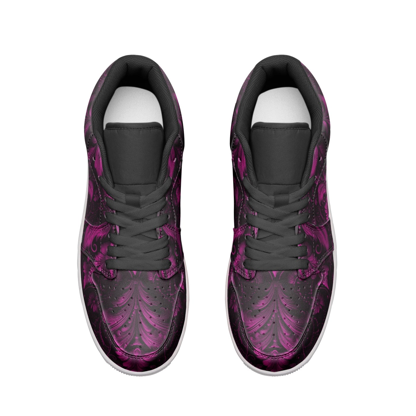 fullbreedcustom Unisex Low Top Leather Sneakers